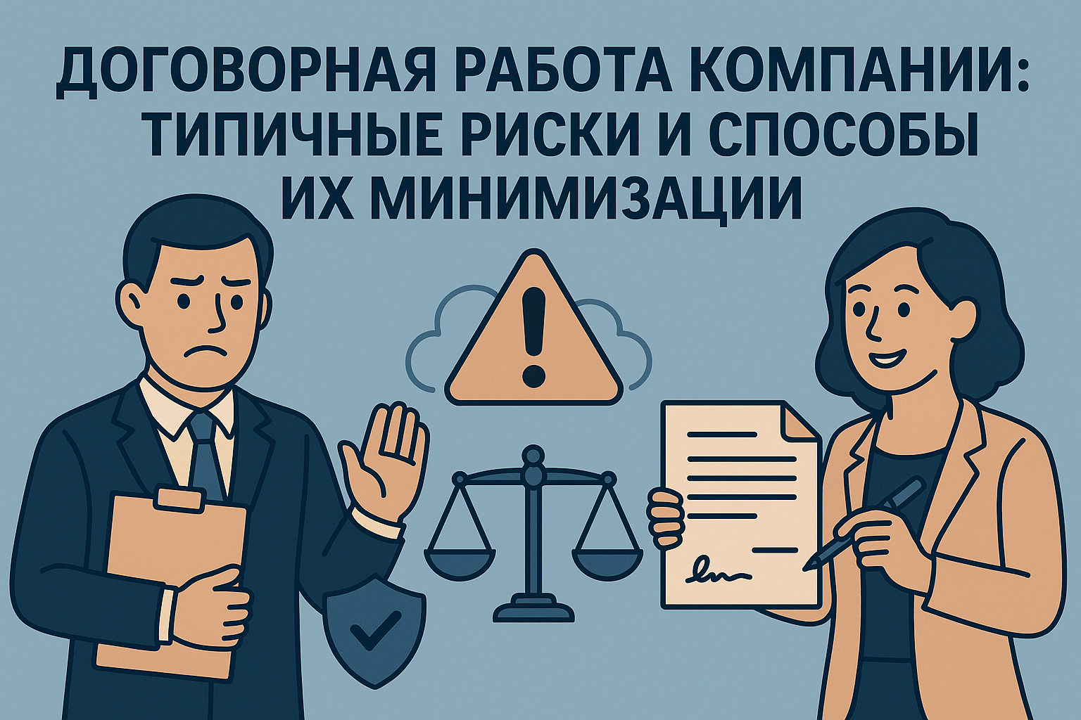 ДОГОВОРНАЯ РАБОТА КОМПАНИИ: ТИПИЧНЫЕ РИСКИ И СПОСОБЫ ИХ МИНИМАЗАЦИИ