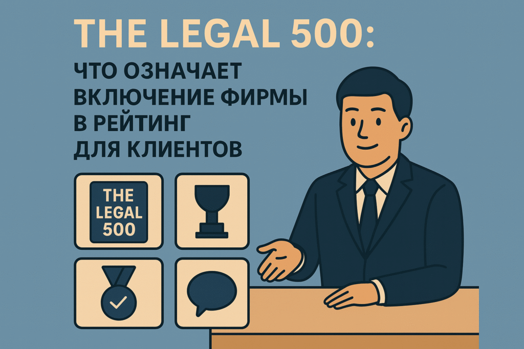 THE LEGAL 500: ЧТО ОЗНАЧАЕТ ВКЛЮЧЕНИЕ ФИРМЫ В РЕЙТИНГ ДЛЯ КЛИЕНТОВ